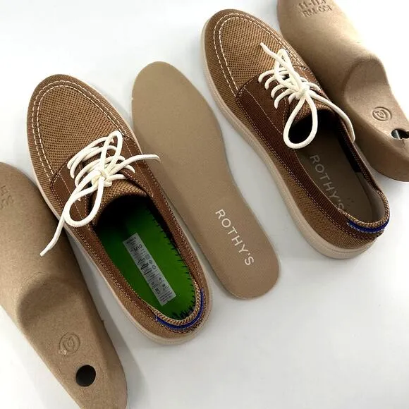 ROTHY'S Men's The Ravello Boat Shoe Size 10