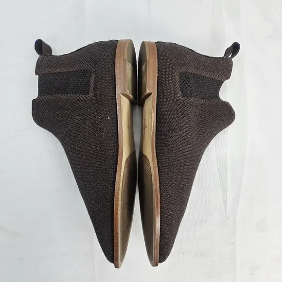 Rothy’s Merino Wool Ankle Boots | Coco Brown Size 10 Sustainable Comfort