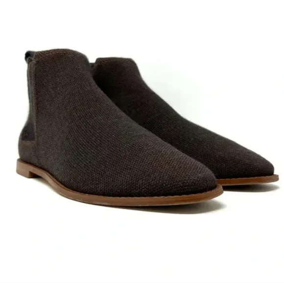 Rothy’s Merino Wool Ankle Boots | Coco Brown Size 10 Sustainable Comfort