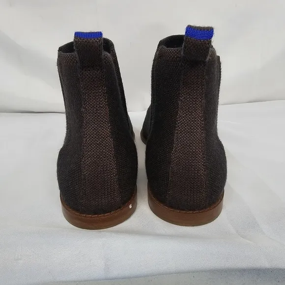 Rothy’s Merino Wool Ankle Boots | Coco Brown Size 10 Sustainable Comfort