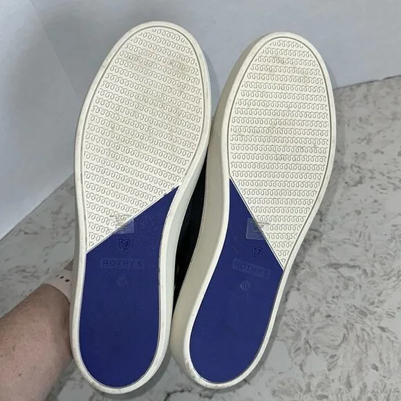 ROTHYS The Original Slip On Sneaker Navy Sz 11
