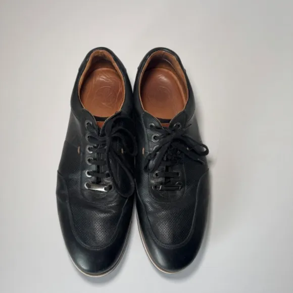 Royal Albatross Shoes Men's Size 10 Black Golf Spikeless Country Club Prep