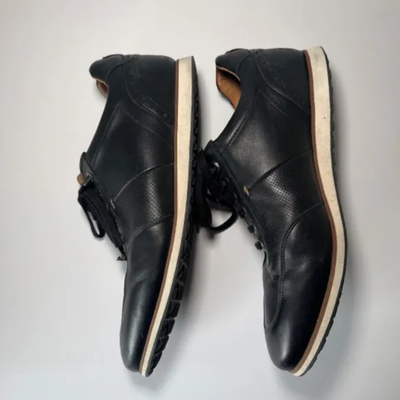 Royal Albatross Shoes Men's Size 10 Black Golf Spikeless Country Club Prep