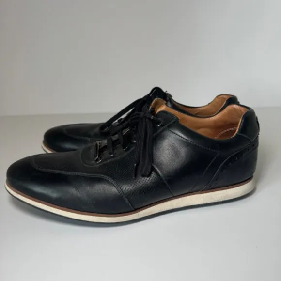 Royal Albatross Shoes Men's Size 10 Black Golf Spikeless Country Club Prep
