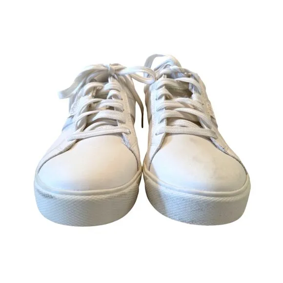 Ryka Viv Classic Oxford Lace Up Size 7M EU 37 White Leather Sneakers Women's NWO