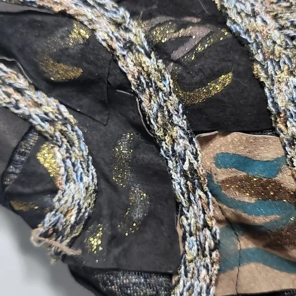 Sabini Vintage 80's Cutout Peacock Sweater