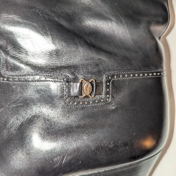 Salvador Ferragami Elegant Black Leather Women's Boots