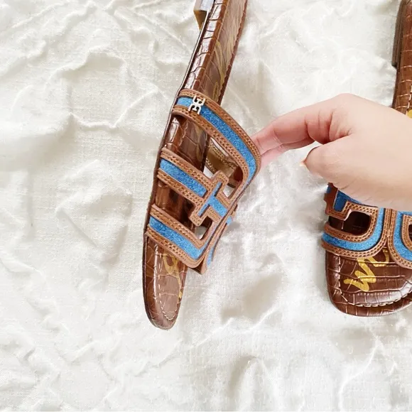 Sam Edelman Bay Multi Slip On Slide Sandals