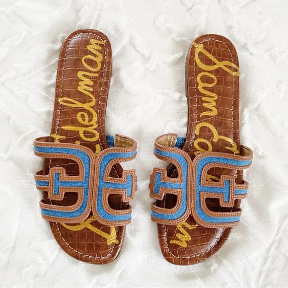 Sam Edelman Bay Multi Slip On Slide Sandals