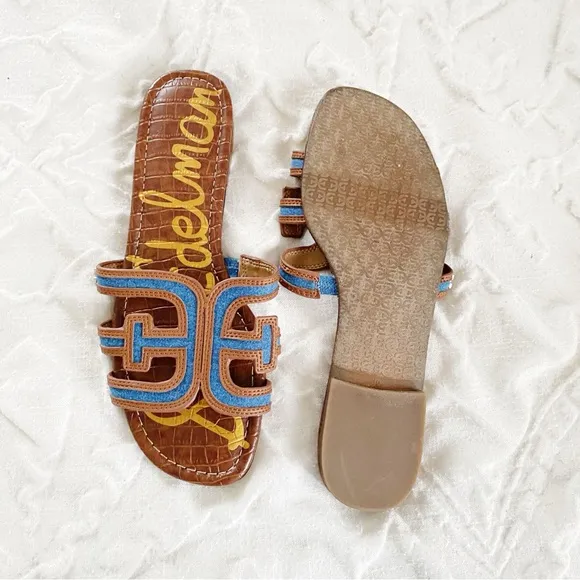 Sam Edelman Bay Multi Slip On Slide Sandals