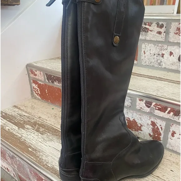 SAM EDELMAN black boots! 😎EUC😎LOTS of LIFE left in these BEAUTIES!! See pic...