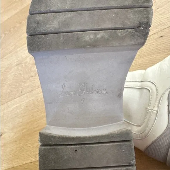 Sam Edelman - Lulia Chelsea Boots in Cream &amp; Gray