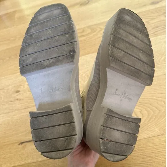 Sam Edelman - Lulia Chelsea Boots in Cream &amp; Gray