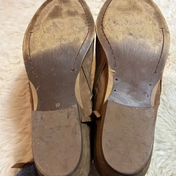 Sam Edelman Packer Brown Suede Ankle Boots size 10