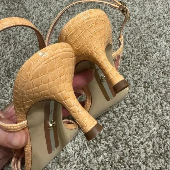 SAM EDELMAN Women's Shoes Judy Size 6 Toe Kitten Heel