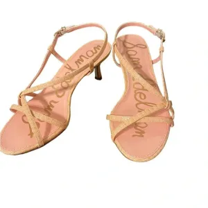 SAM EDELMAN Women's Shoes Judy Size 6 Toe Kitten Heel