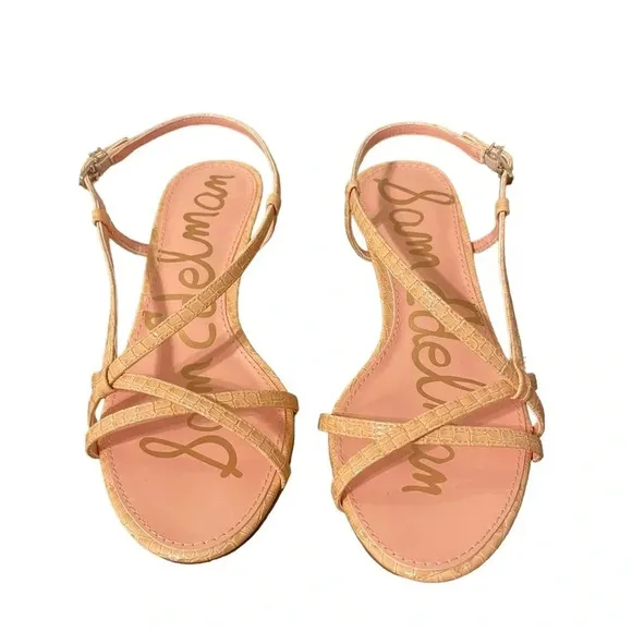SAM EDELMAN Women's Shoes Judy Size 6 Toe Kitten Heel