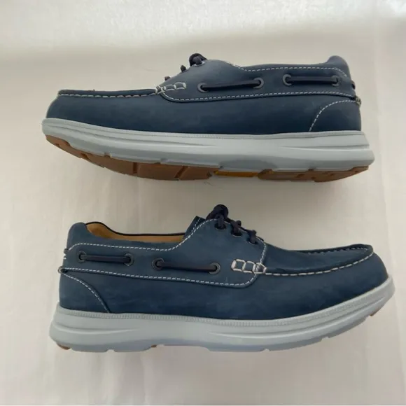 Samuel Hubbard Men's New Endeavor Leather Boat Shoes
