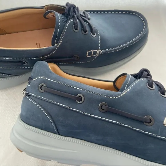 Samuel Hubbard Men's New Endeavor Leather Boat Shoes