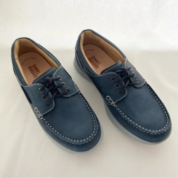 Samuel Hubbard Men's New Endeavor Leather Boat Shoes