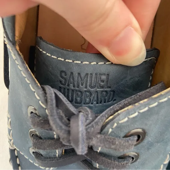 Samuel Hubbard Men's New Endeavor Leather Boat Shoes