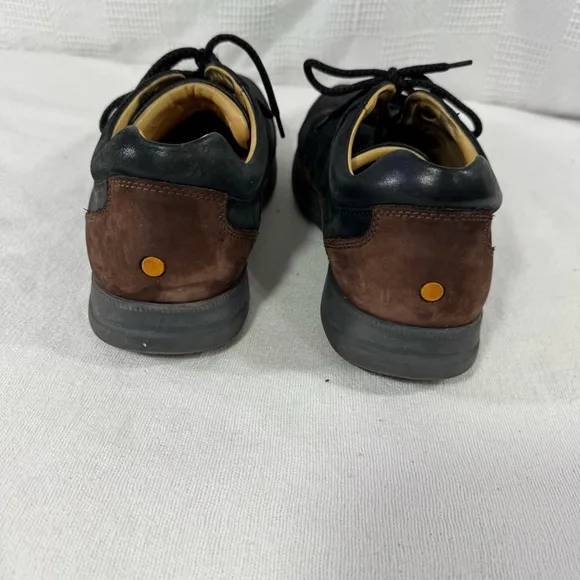 Samuel Hubbard 'Open Road' Black Waxhide Leather Men's Casual Shoes size 11.5