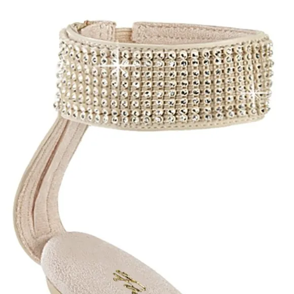 Sandal Rhinestone High Heel Shoes