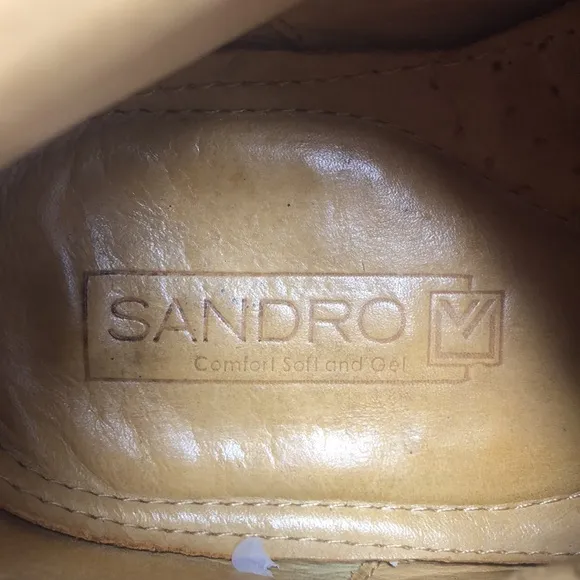 Sandro Comfort Soft and Gel Buttery Soft Chocolate Leather Chukka Boots