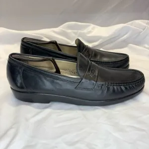 SAS Black Ace Slip On Loafers Mens Comfort Shoes Size 12.5 S