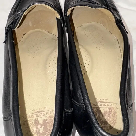 SAS Black Ace Slip On Loafers Mens Comfort Shoes Size 12.5 S