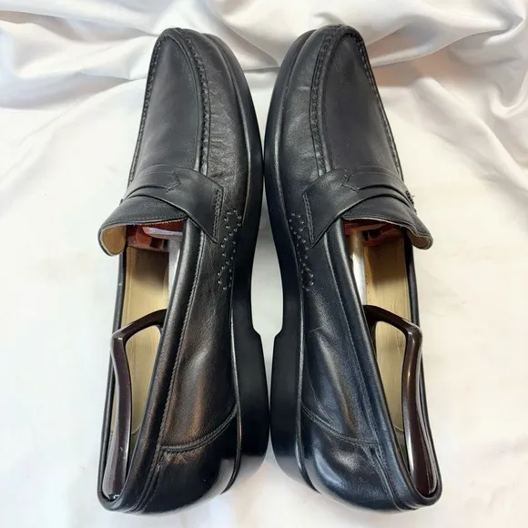 SAS Black Ace Slip On Loafers Mens Comfort Shoes Size 12.5 S