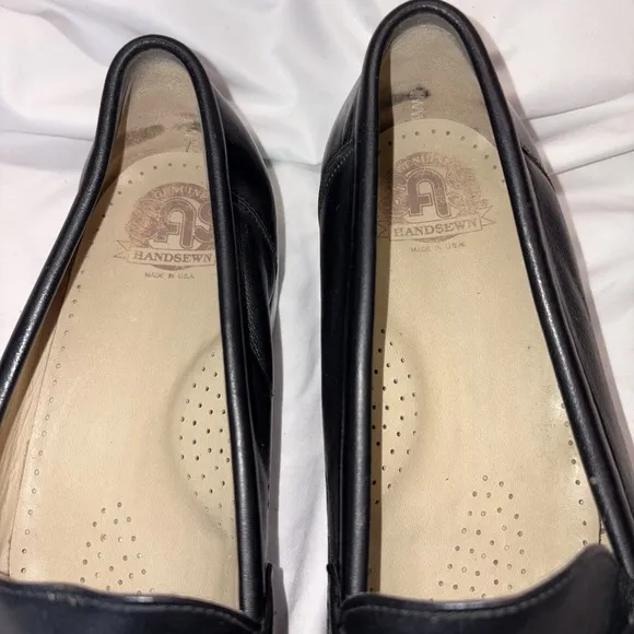 SAS Black Ace Slip On Loafers Mens Comfort Shoes Size 12.5 S