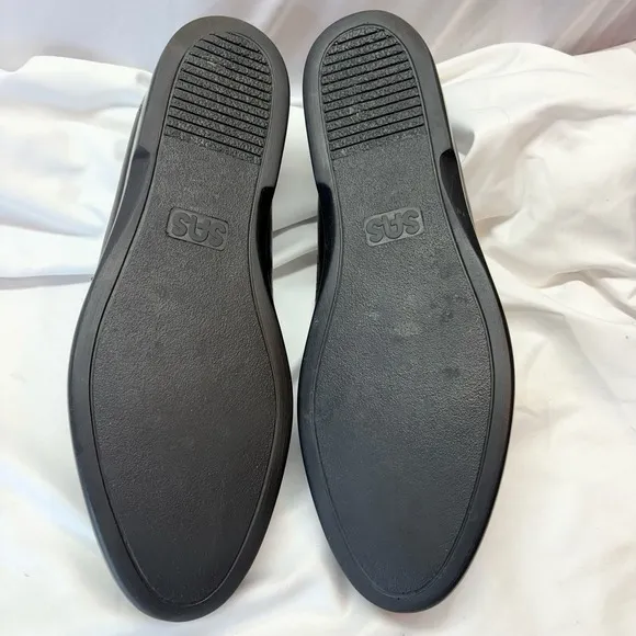 SAS Black Ace Slip On Loafers Mens Comfort Shoes Size 12.5 S