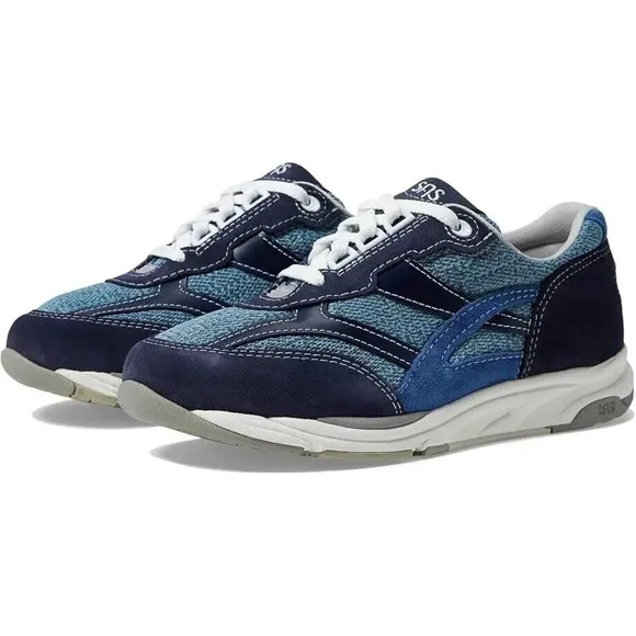 SAS Tour Mesh LT 3721-794 Sneakers Women's 7.5 Blue Comfort Walking Shoes ZPO410
