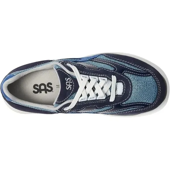 SAS Tour Mesh LT 3721-794 Sneakers Women's 7.5 Blue Comfort Walking Shoes ZPO410