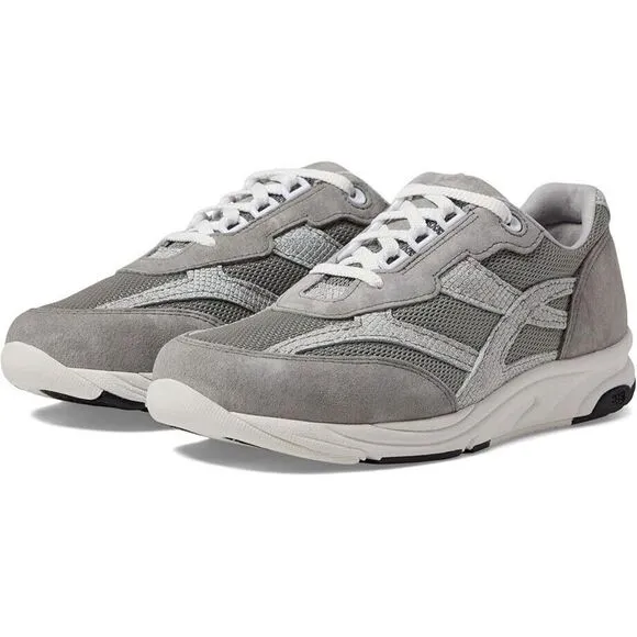 SAS Tour Mesh Sneakers Women's US 11.5 Plata Mix Lace Up Walking Shoes ZPO1237