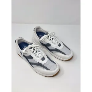 SAS Womens Shoes White Blue Tour Mesh Lace Up Sneakers Running Workout US 10M