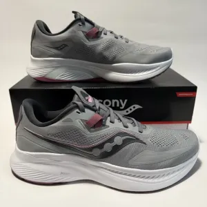 Saucony Guide 15 Women’s Running Shoes Size 11 Alloy Quartz Gray &amp; Pink