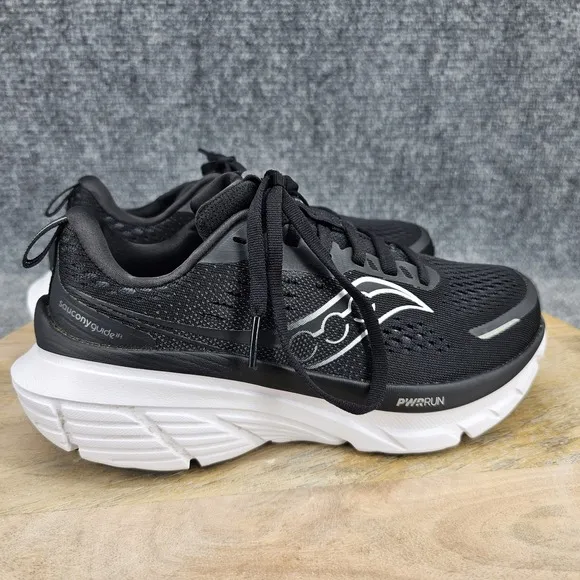 Saucony Guide 18 Women's Size 6.5 Black Mesh Running Shoes S10998-100