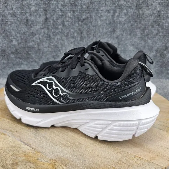 Saucony Guide 18 Women's Size 6.5 Black Mesh Running Shoes S10998-100