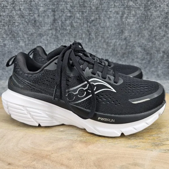 Saucony Guide 18 Women's Size 6.5 Black Mesh Running Shoes S10998-100