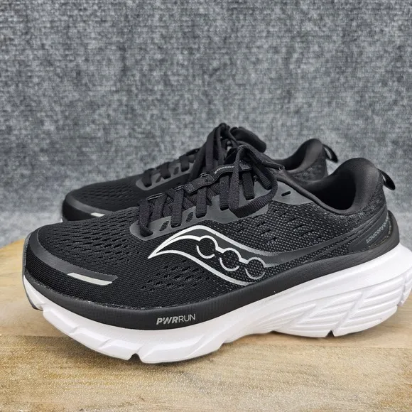 Saucony Guide 18 Women's Size 6.5 Black Mesh Running Shoes S10998-100