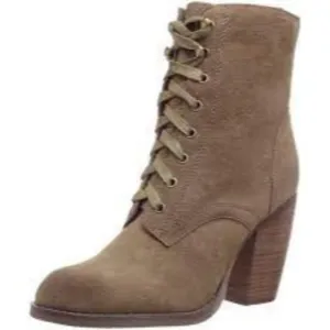 Sbicca Vtg Collection Bridge Suede Zip Ankle Boots 6.5