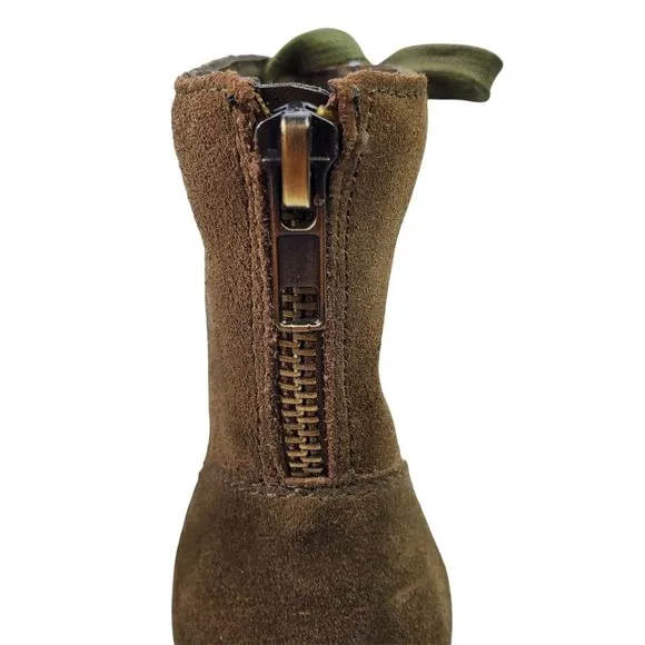 Sbicca Vtg Collection Bridge Suede Zip Ankle Boots 6.5