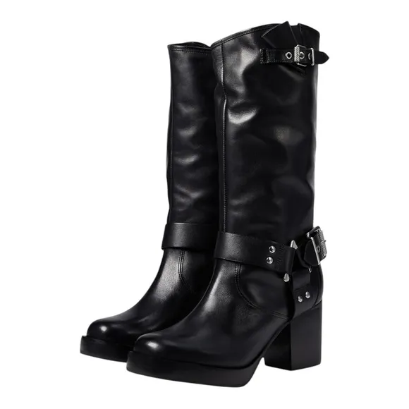 SCHUTZ Women's Kiara Block Ankle Boot