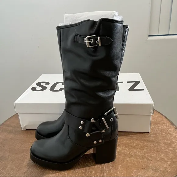 SCHUTZ Women's Kiara Block Ankle Boot