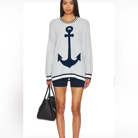 Show Me Your MuMu ADVENTURE SWEATER ANCHOR GRAPHIC KNIT