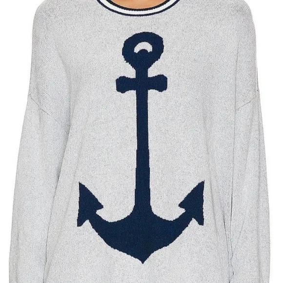 Show Me Your MuMu ADVENTURE SWEATER ANCHOR GRAPHIC KNIT