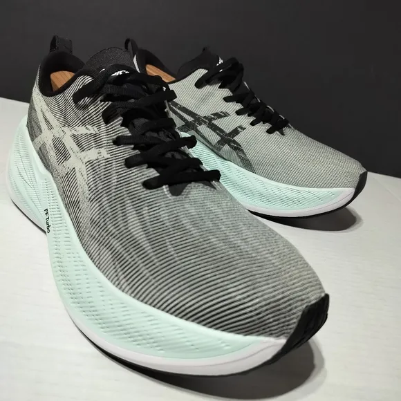 Size 10 Asics Superblas Black Lilac Hint, New No Box