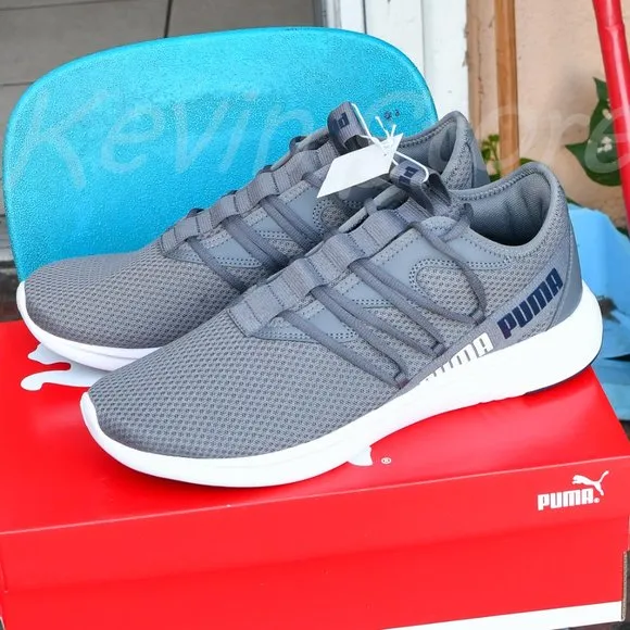 Size 13 black gray Puma Men's Star Vital Sneaker. Price is for  2 pairs